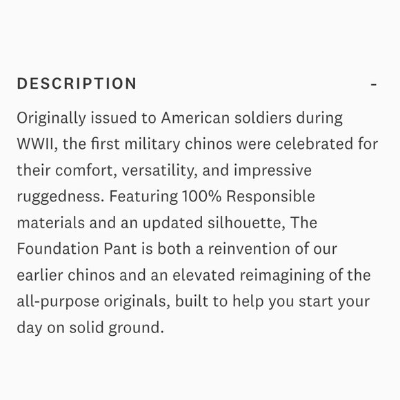 Taylor Stitch Tan Chinos - Picture 8 of 8